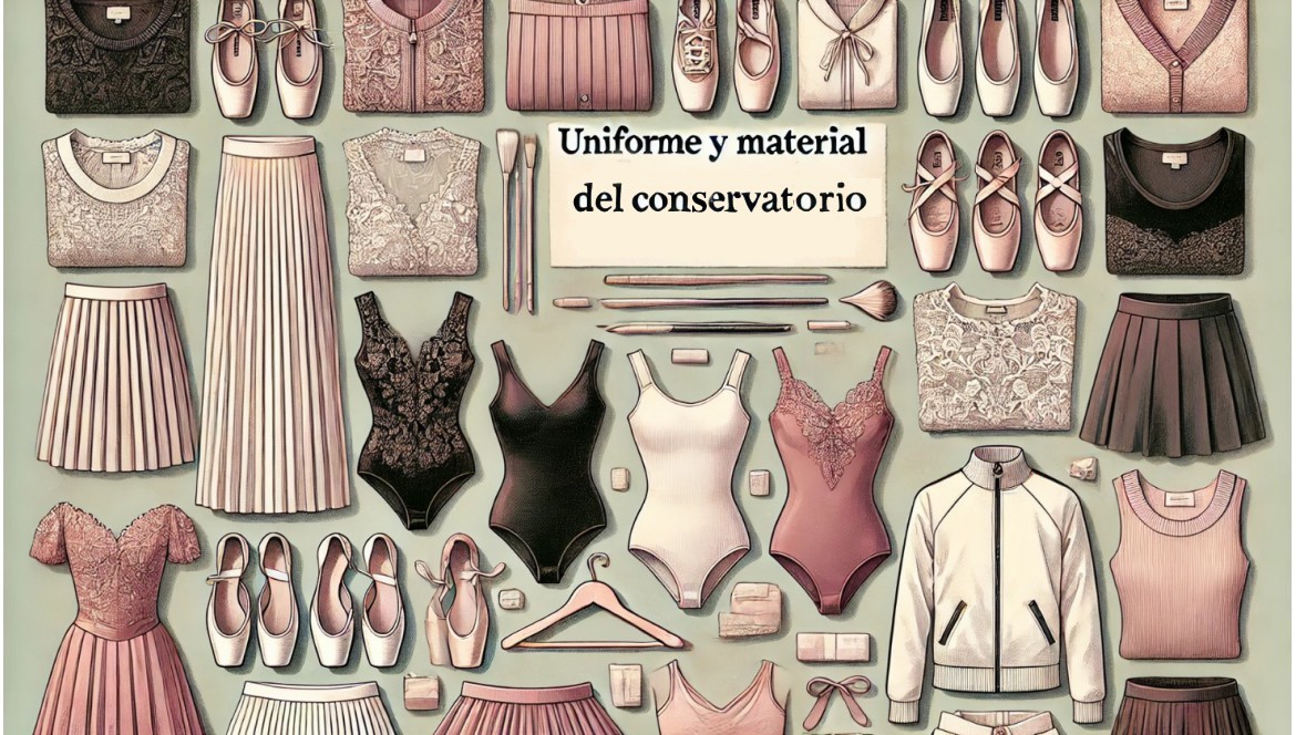 Uniforme y Material de Danza del Conservatorio  “Antonio Ruiz Soler” 